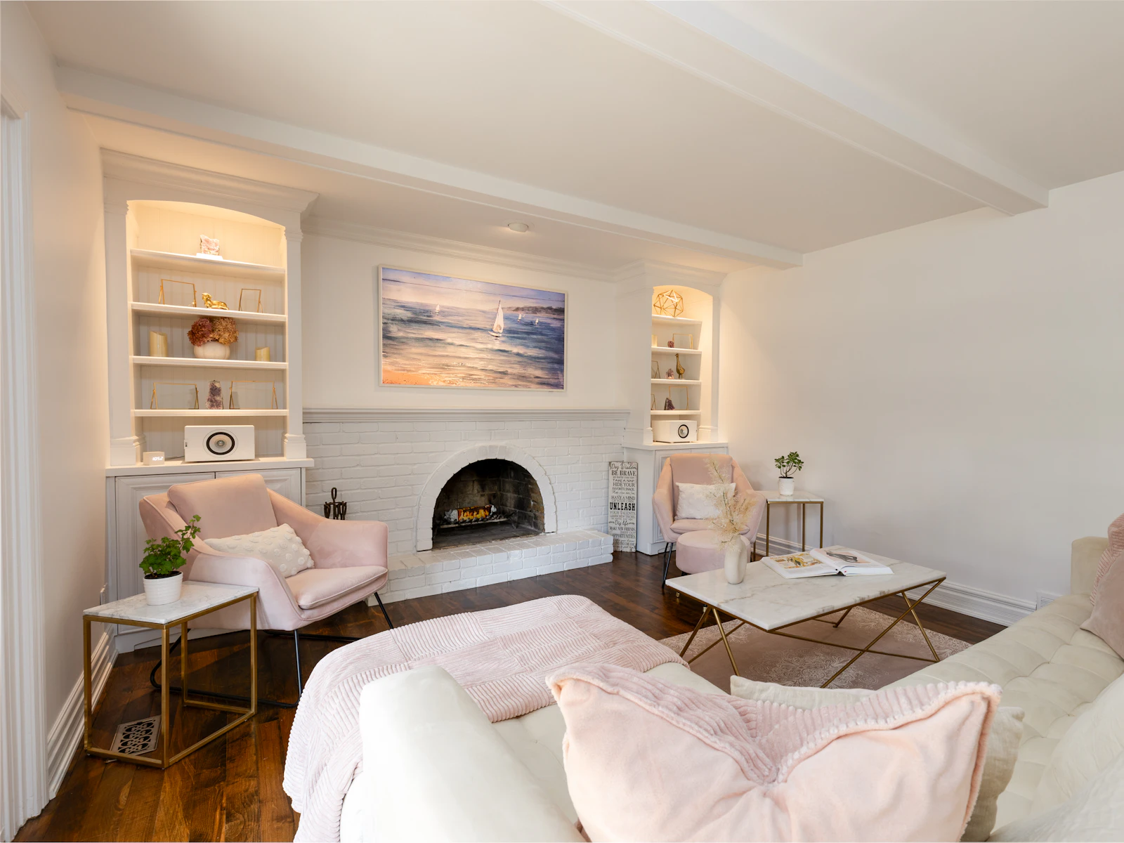 Bright, welcoming living room with soft natural light